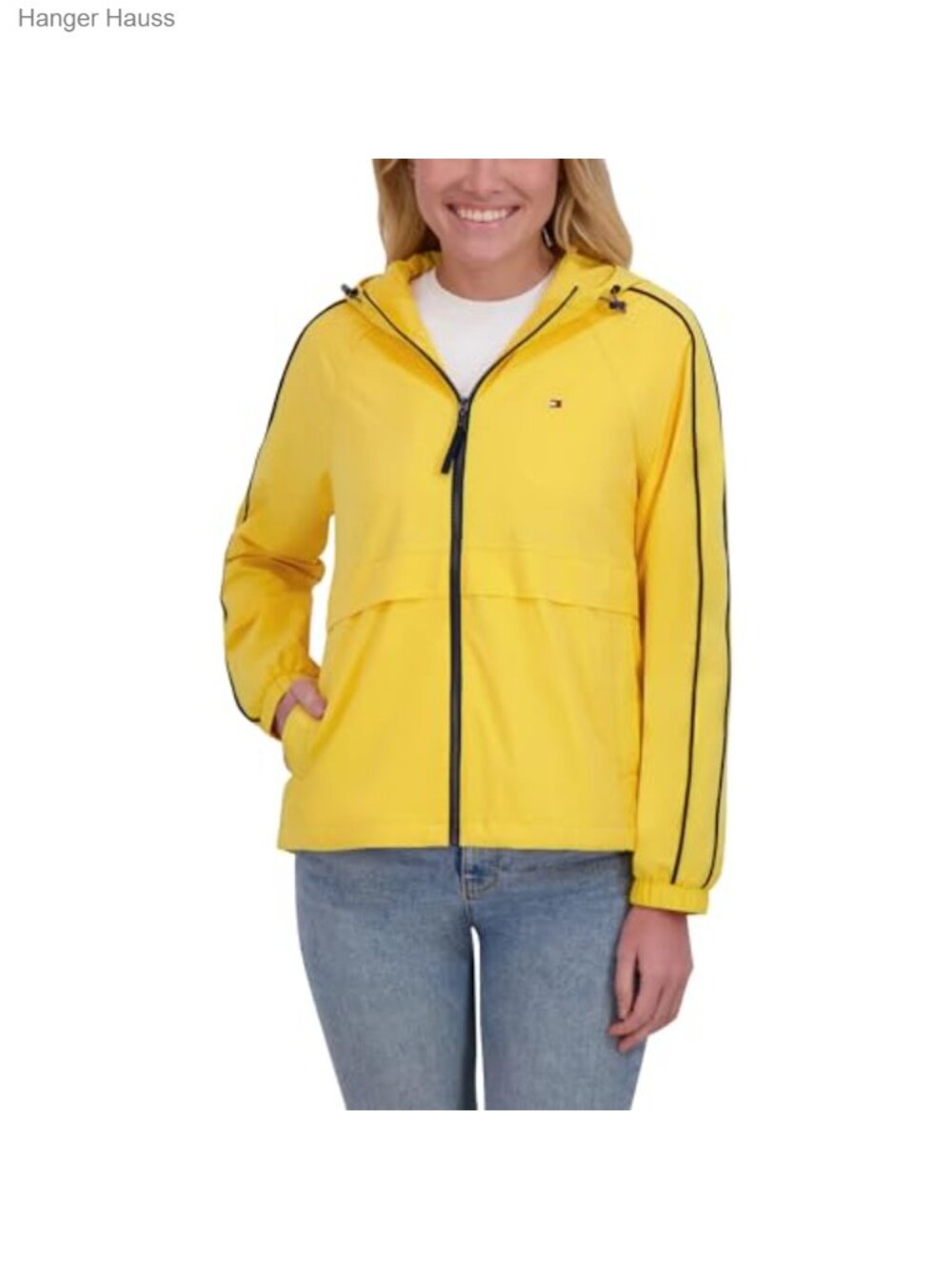 Lightweight Hooded Windbreaker Jacket with Mesh Lining